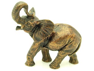 Bài trí biểu tượng voi để thu hút vận may